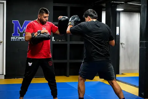 Clase de Muay Thai en MD Condesa
